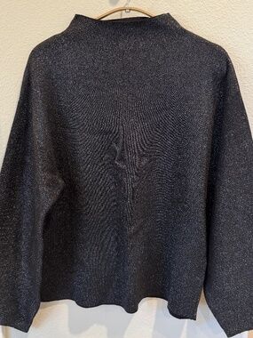 Black Sparkly Sweater with Shimmer